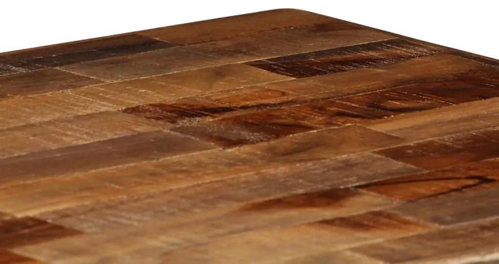 Mesa consola em teca reciclada maciça 90x30x76 cm