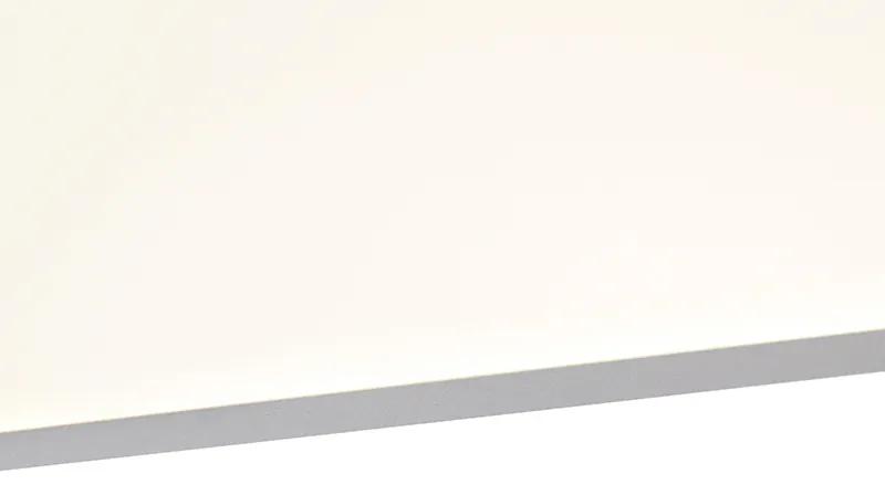 Lâmpada de teto em aço 120 cm incl. LED com controle remoto - Liv Moderno