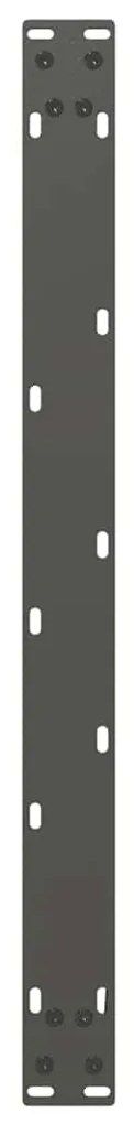 Pés para mesa de centro em forma de U, 2 peças, antracite, 70x (42-43)