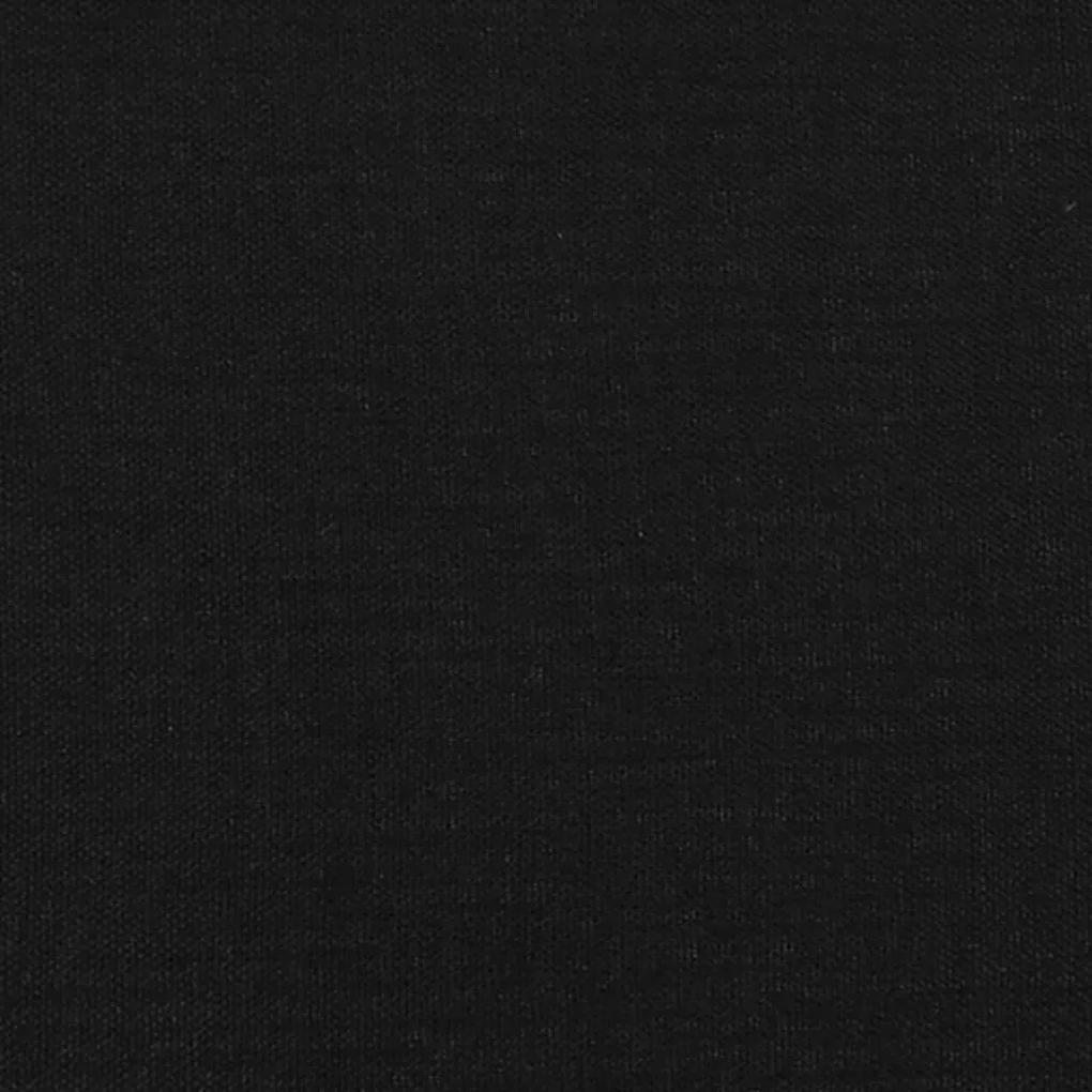 Banco 70x30x30 cm tecido preto