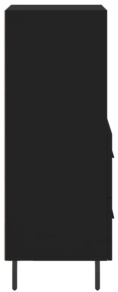 Aparador 34,5x34x90 cm derivados de madeira preto