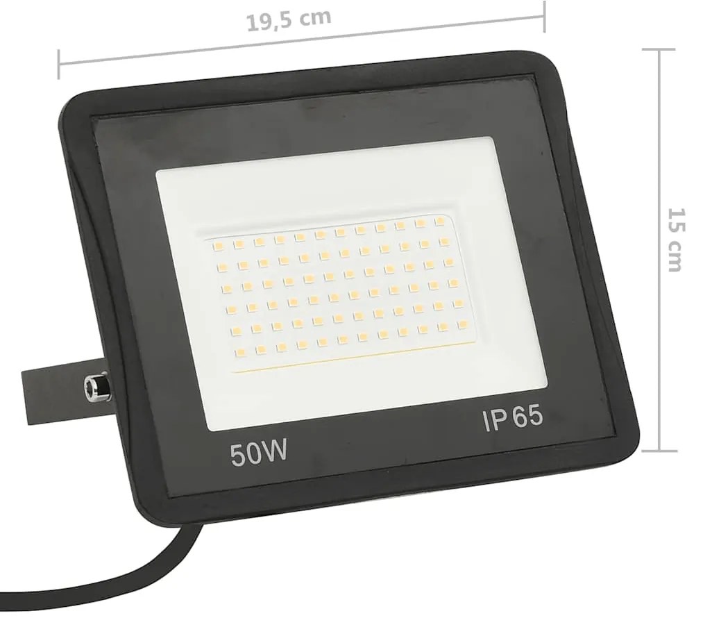 Projetor c/ iluminação LED 50 W branco frio