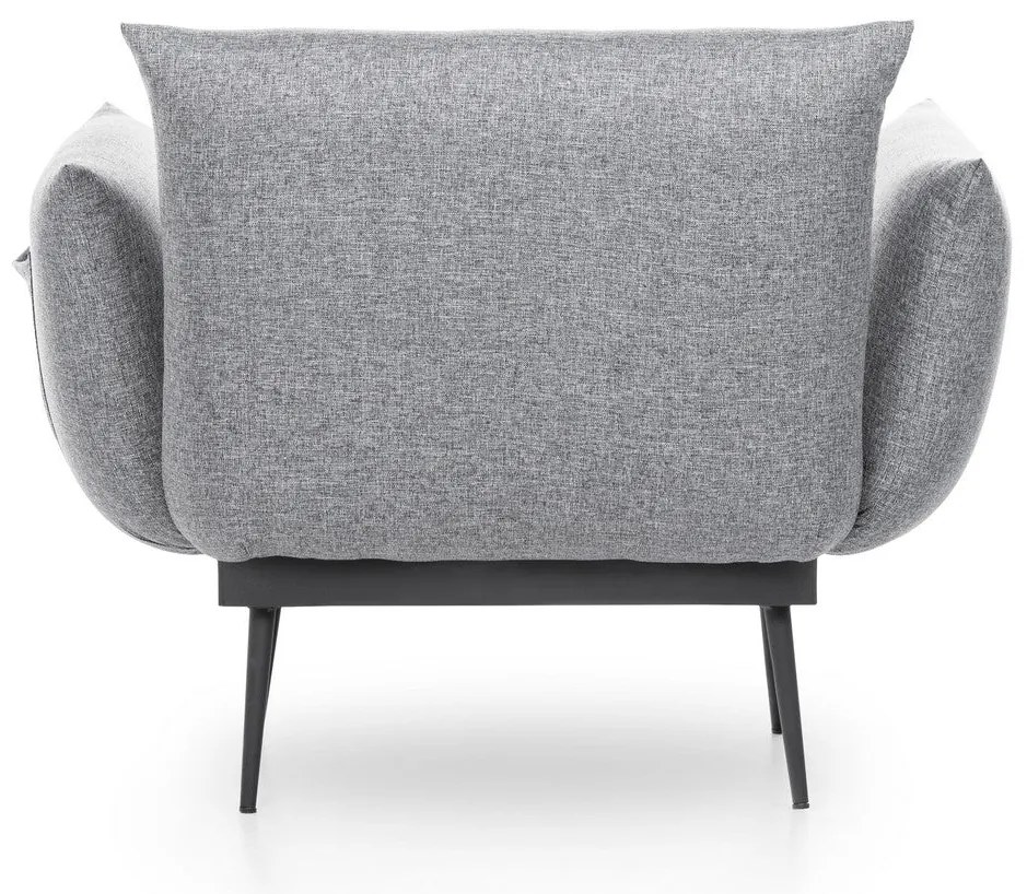 Conjunto de Mobiliário de Sala de Estar Milan – Nogueira/Preto – TV St