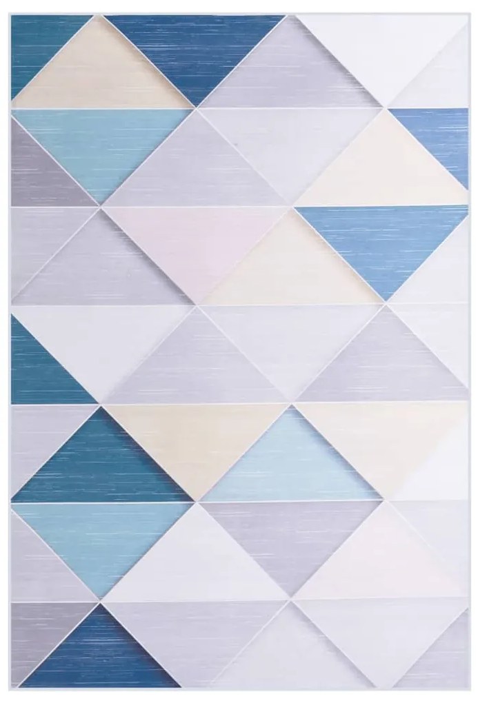 325351 vidaXL Tapete estampado 160x230 cm tecido multicor