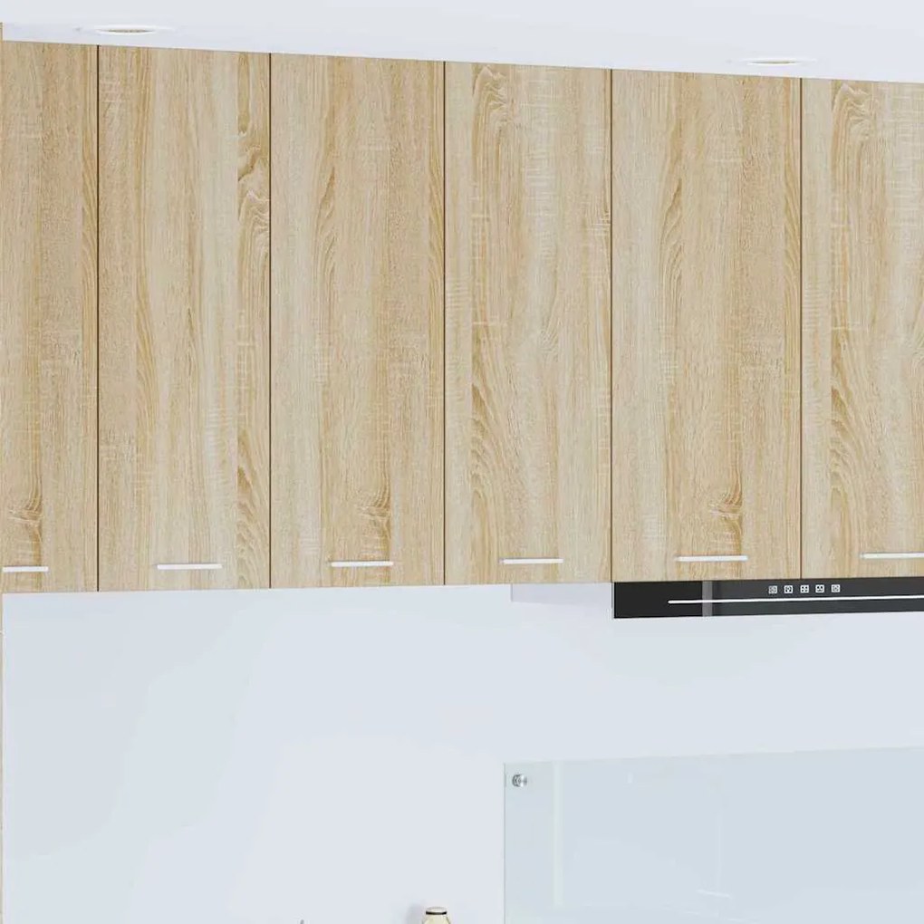 vidaXL Armário suspenso com porta Carvalho Sonoma 60 x 31 x 80 cm