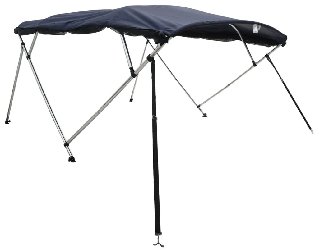 Toldo 4 arcos Bimini paredes malha laterais 243x(200-213)x137cm
