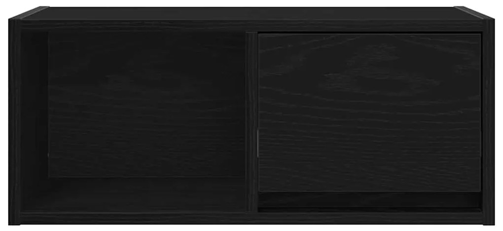 Móvel de TV 60x31x25,5 cm derivados de madeira carvalho preto