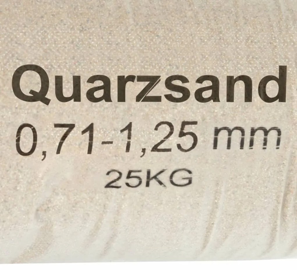 Areia para filtro 25 kg 0,71-1,25 mm