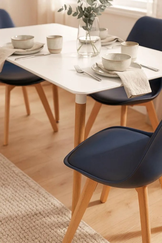 Pack 4 Cadeiras Synk Basic - Aço escuro