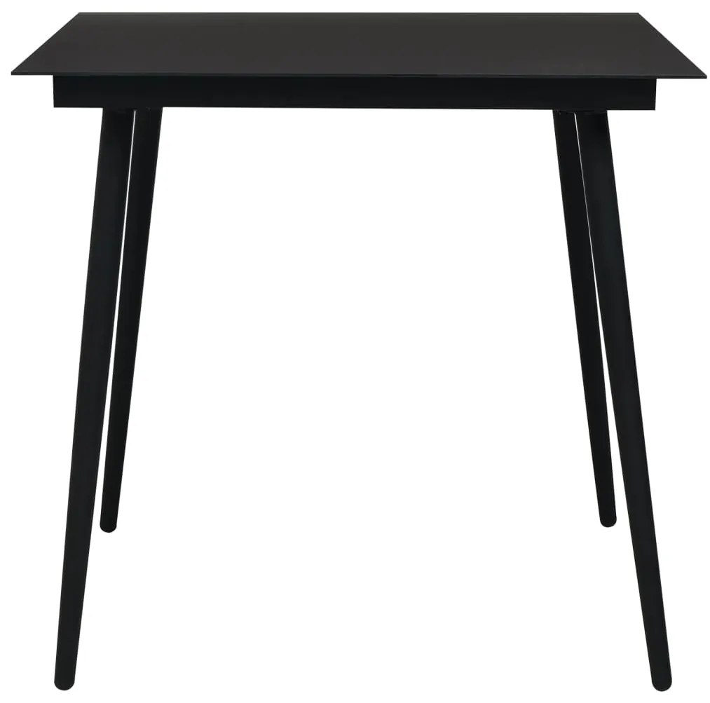 3 pcs conjunto de jantar para jardim