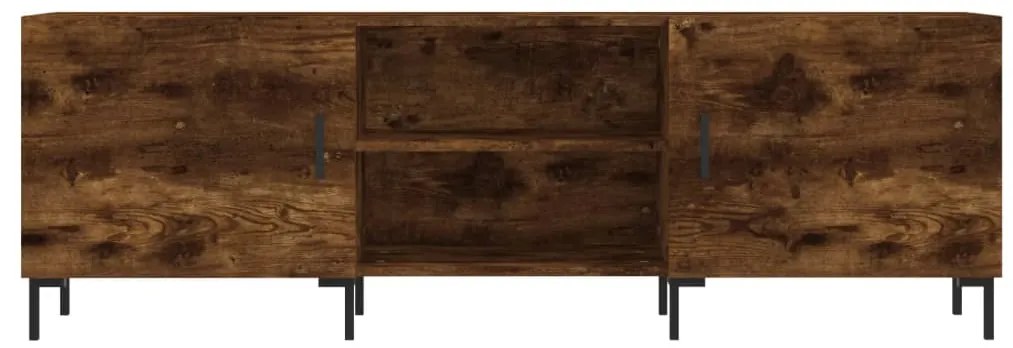 Móvel de TV 150x30x50 cm derivados de madeira carvalho fumado
