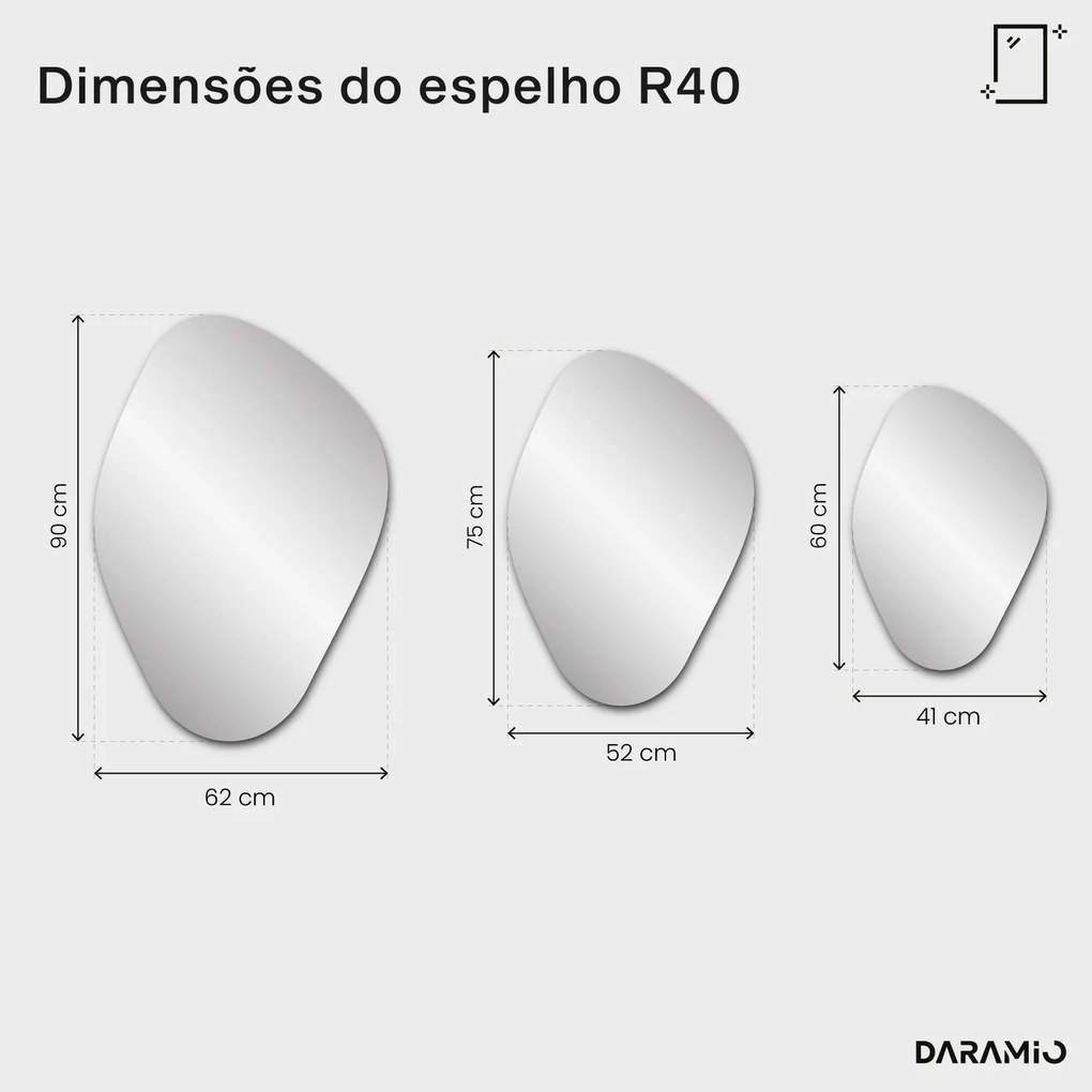 Espelho arco-íris Pure R40