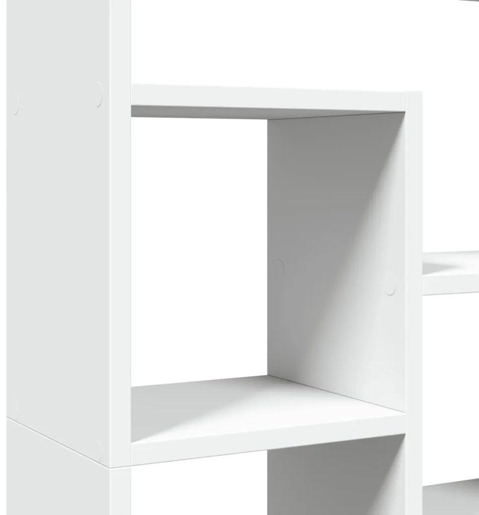 Estante 72x20x120 cm derivados de madeira branco