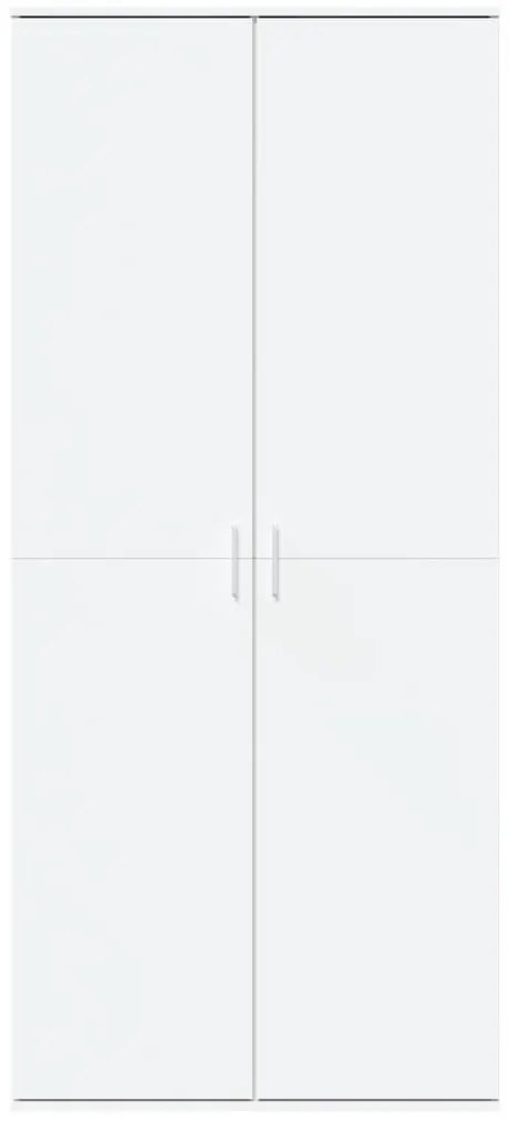 Armário alto 80x35x180 cm derivados de madeira branco