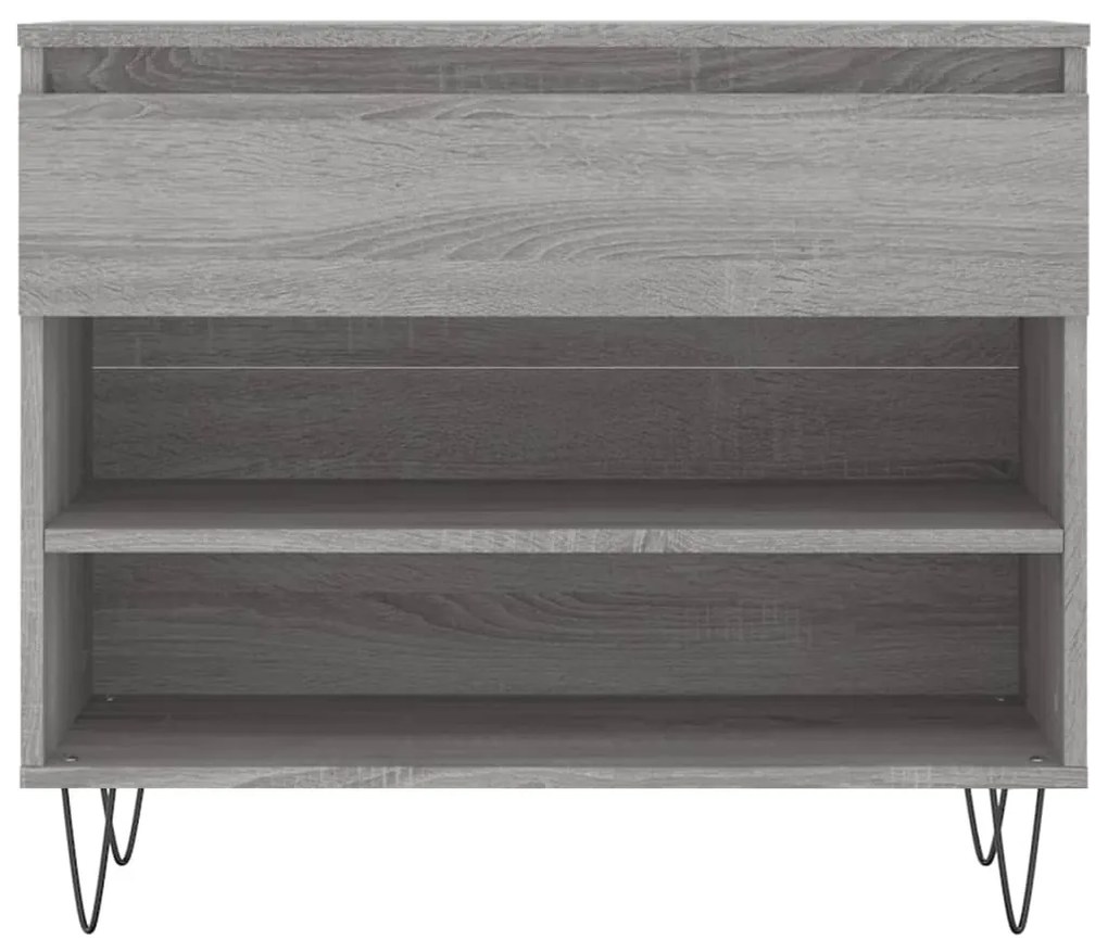 Sapateira 70x36x60 cm derivados de madeira cinzento sonoma