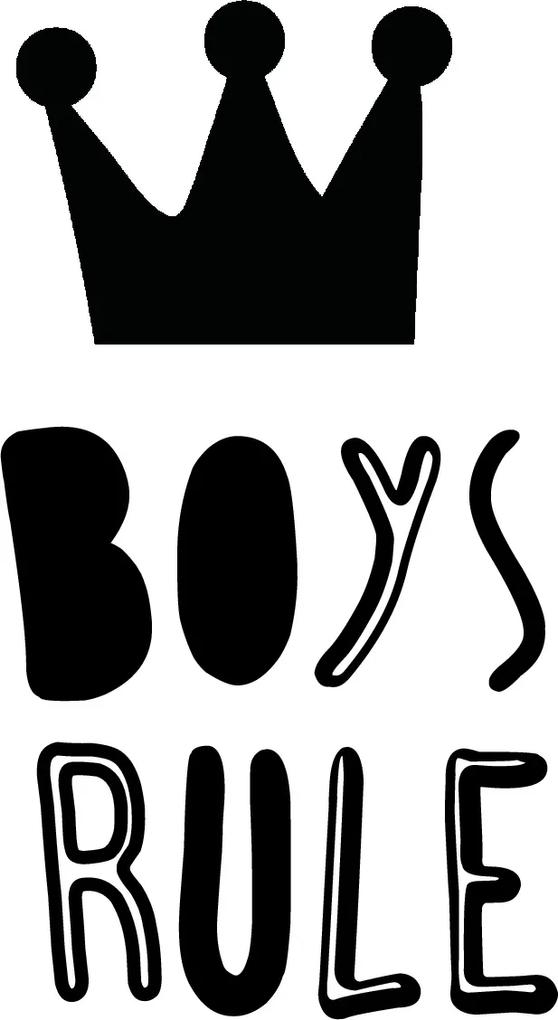 Póster "Boys Rule"