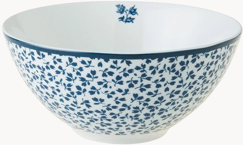 Taças pequenas em porcelana Floris, conjunto de 4