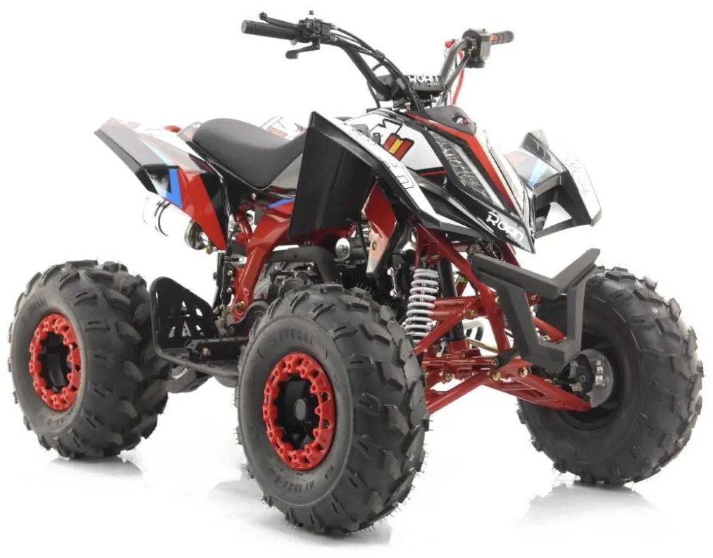 Moto 4 RFZ Falcon Gasolina 140cc R8 semi-automático Vermelha