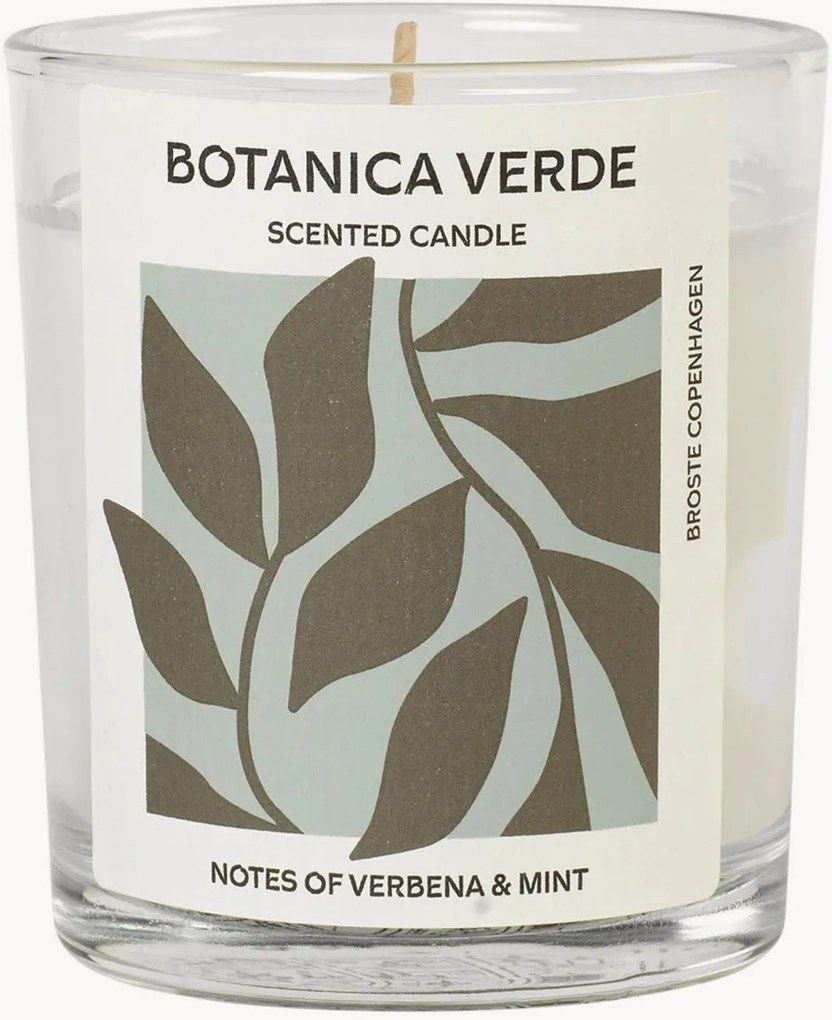 Vela perfumada Botanica Verde (verbena, hortelã)
