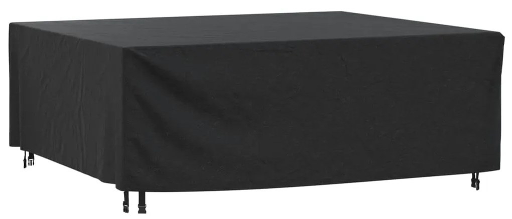 vidaXL Capa p/ mobiliário jardim 200x160x70 cm impermeável 420D preto