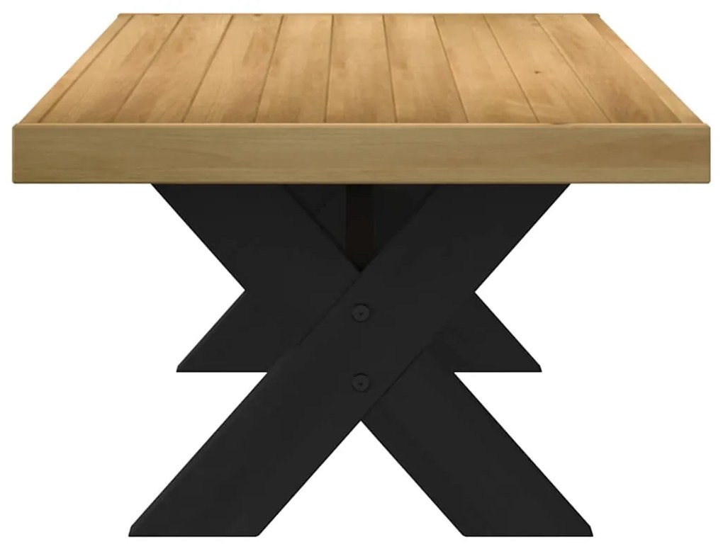 Mesa de centro NOAIN pernas em forma de X 120x60x40 cm
