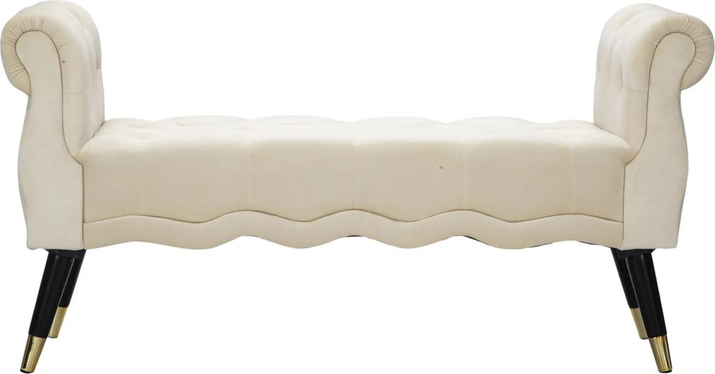 BANCO PARIS 120X40X60 CM CREME