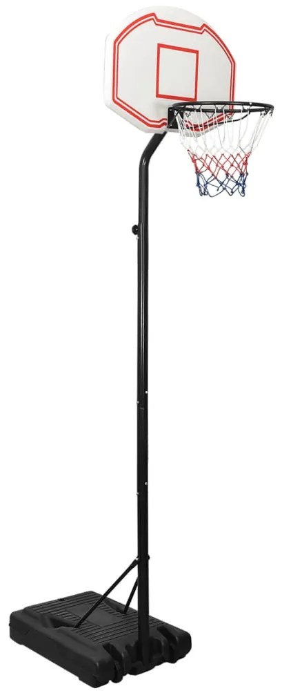 Tabela de basquetebol 282-352 cm polietileno branco