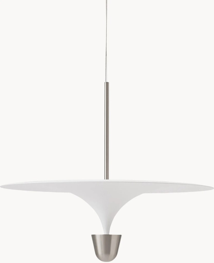 Candeeiro suspenso LED grande artesanal regulável Kantarell