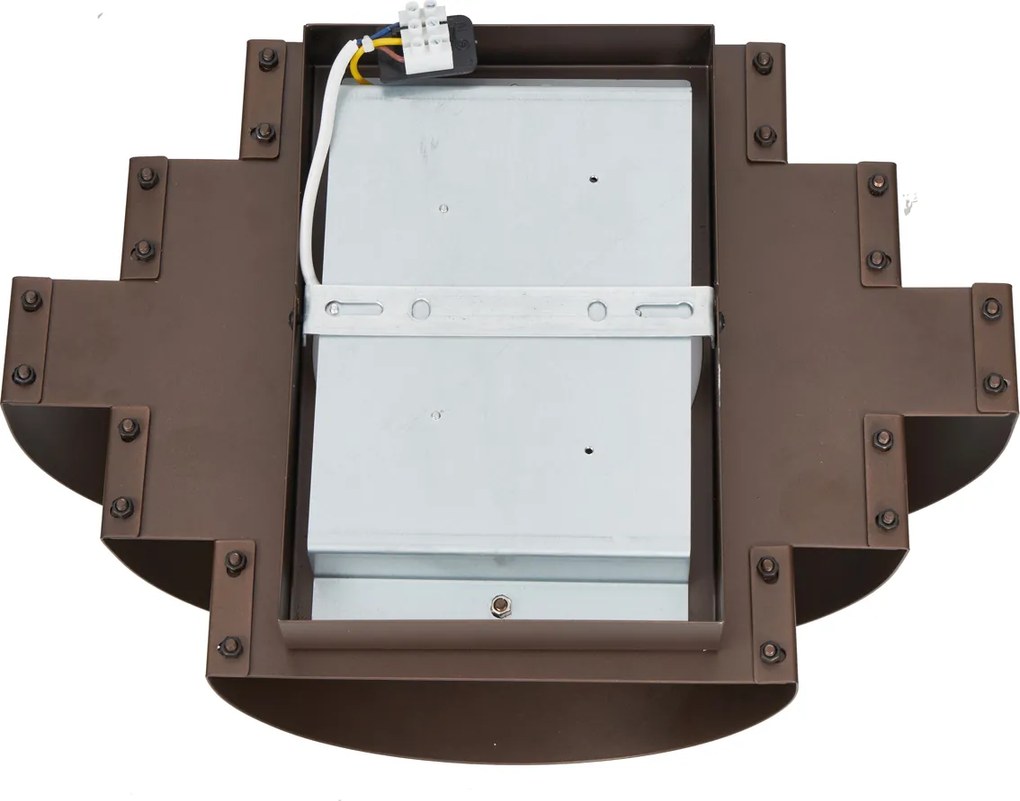 Candeeiro de parede moderno bronze incluindo LED com 3 níveis de regulação - Lines