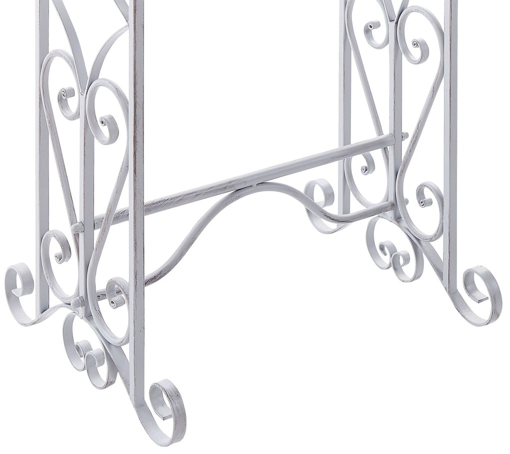 Toalheiro vertical cinzento 27 x 90 cm CHILLAN Beliani
