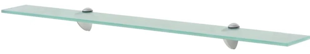 Prateleira flutuante vidro 80x20 cm 8 mm