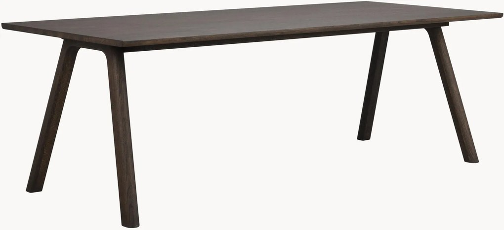 Mesa de jantar em madeira de carvalho Clapperton