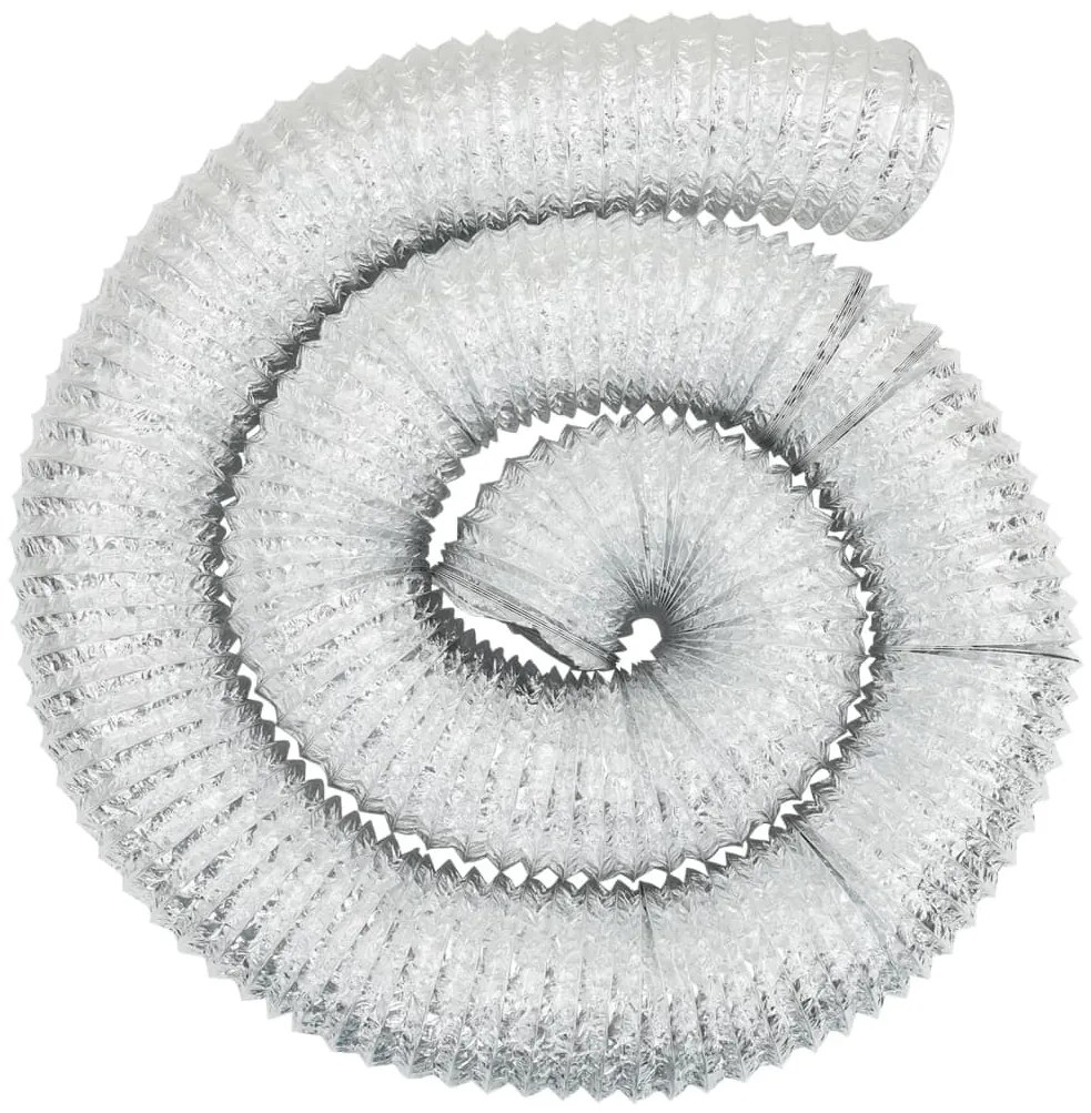 Conduta de ventilação 6 m Ø20 cm alumínio