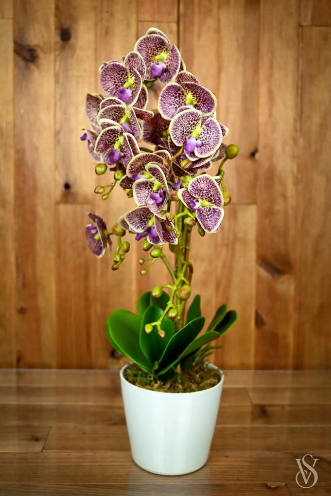 Orquídea Artificial em Vaso 64cm 3