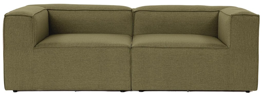 Sofá de 2 Lugares Fora – Verde – 214x66x105 cm