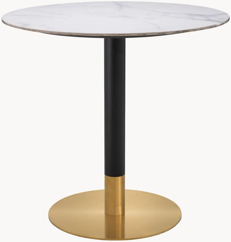 Mesa de jantar com tampo em mármore Trevor
