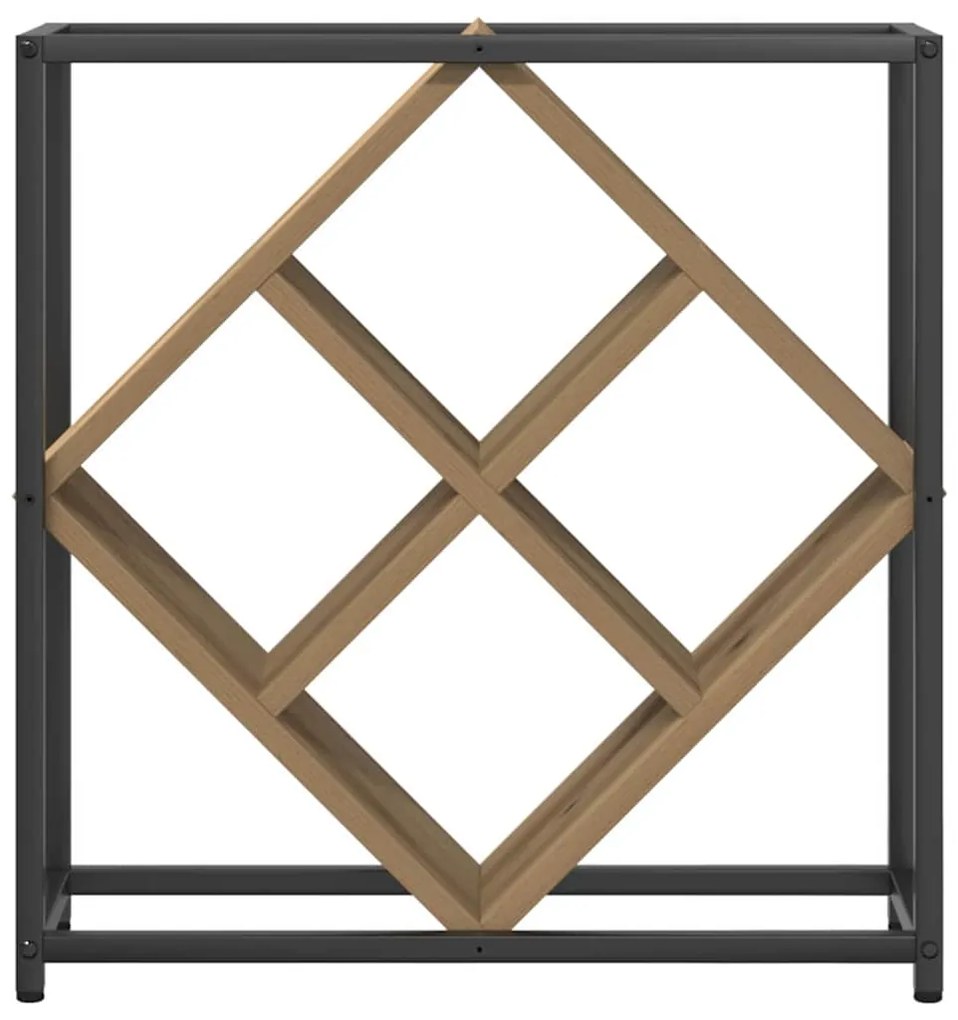 Suporte para Vinho Carvalho Artisan 51x18x52,5 cm Madeira Derivada
