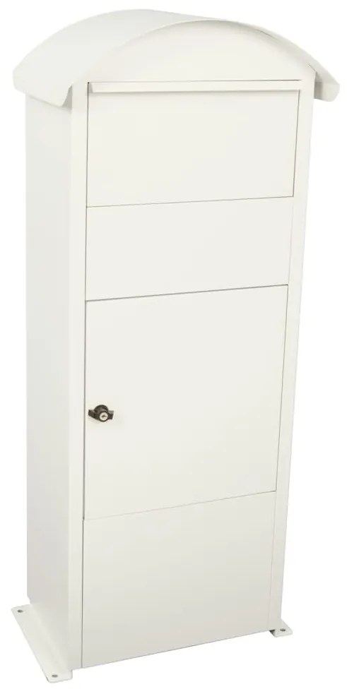 445354 V-Part Caixa de correio e encomendas Victorian branco