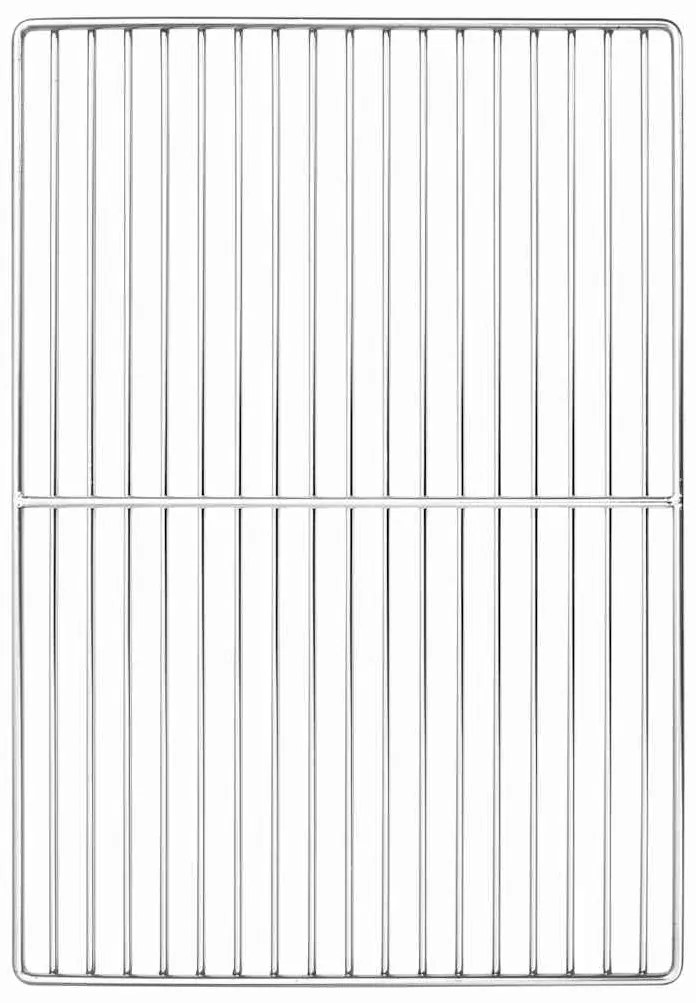 vidaXL Grelha para Churrasqueira Retangular 47x32,5 cm em Aço Inoxidável 304