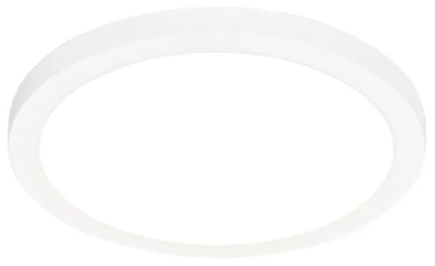 Foco de encastrar o superficie branco 30 cm com LED 3 passos dim para aquecer - TRANS Moderno