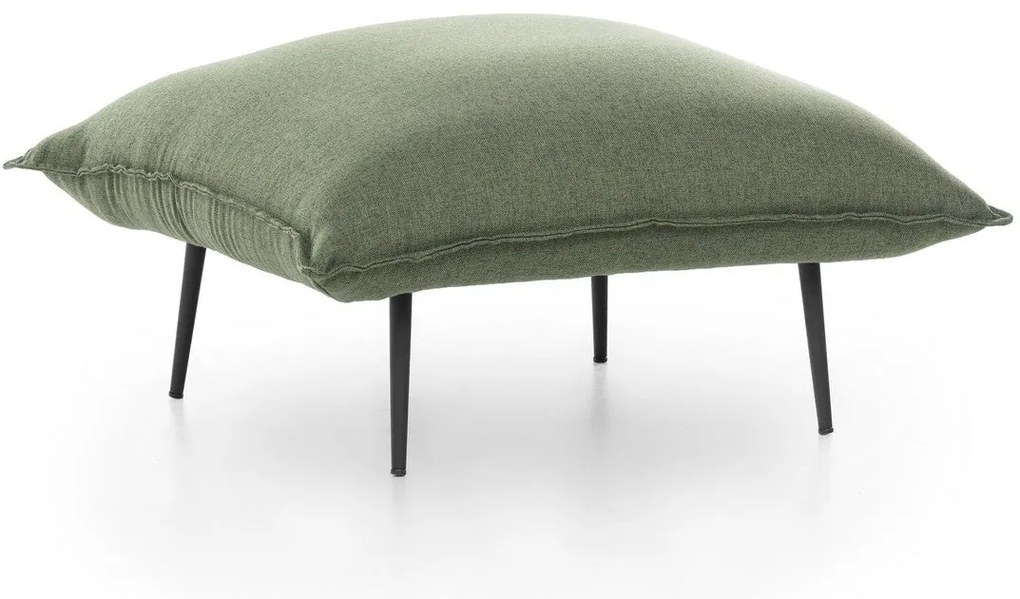 Tuffet Aspen – Verde – 75x75x40 cm