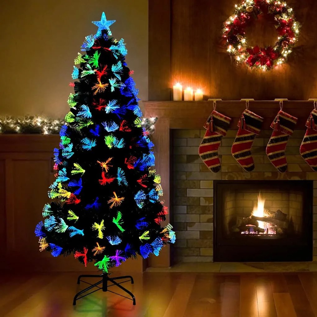 vidaXL Árvore de Natal Artificial Verde 150 cm PVC