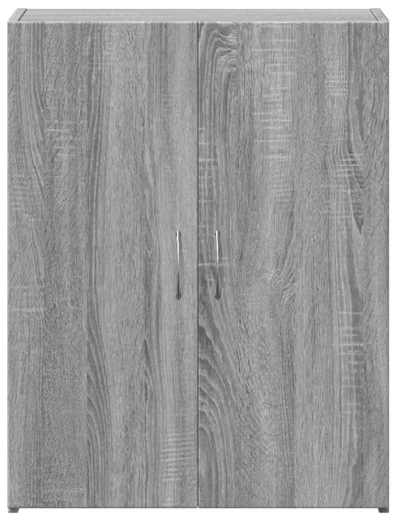Arquivador 60x32x77,5 cm derivados de madeira cinzento sonoma