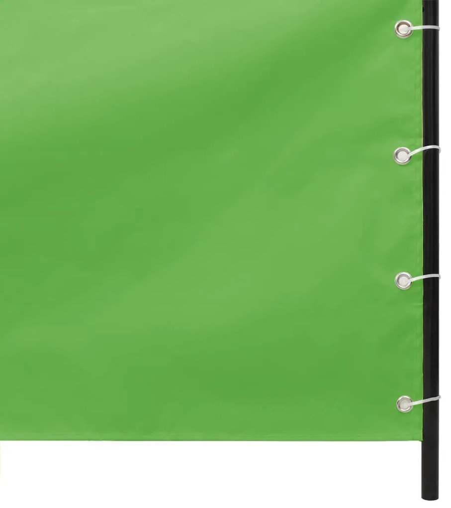 Tela de varanda 140x240 cm tecido oxford verde-claro