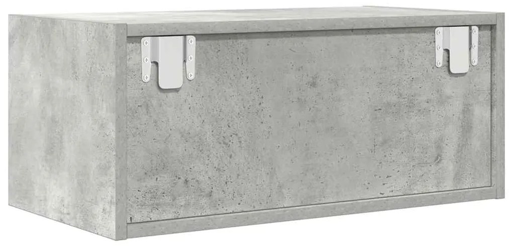 Móvel de TV 60x31x25,5 cm derivados de madeira cinza cimento