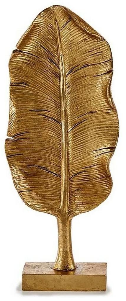 Figura Decorativa Dourado Resina (6,5 x 33,3 x 10 cm)