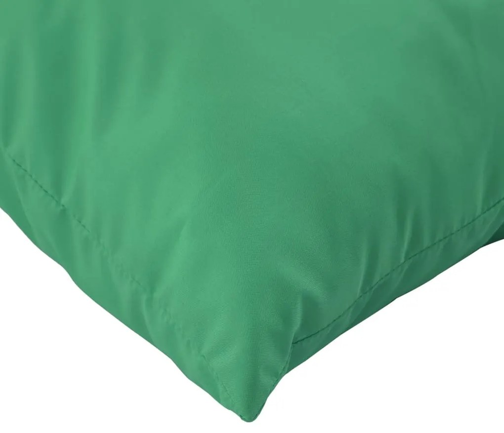 Almofadas de sofá 4 pcs 60x60 cm tecido verde