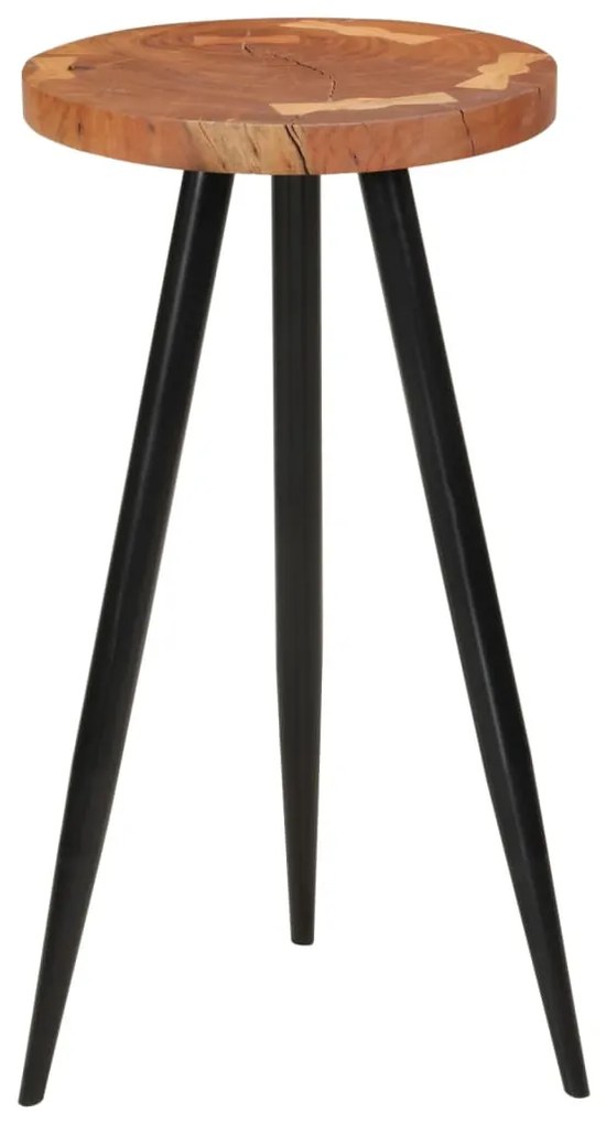 vidaXL Mesa de bar tronco de madeira Ø53x105 cm madeira acácia maciça