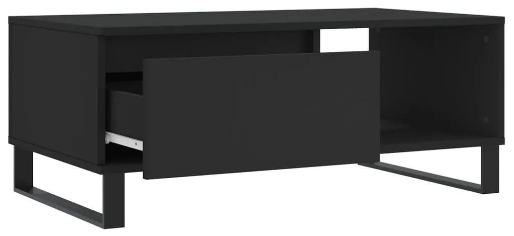 Mesa de centro 90x50x36,5 cm derivados de madeira preto