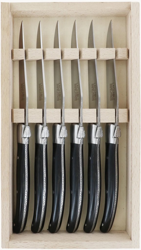 Facas de carne artesanais Essentiel, conjunto de 6